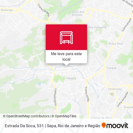 Estrada Da Soca, 531 | Sepa mapa