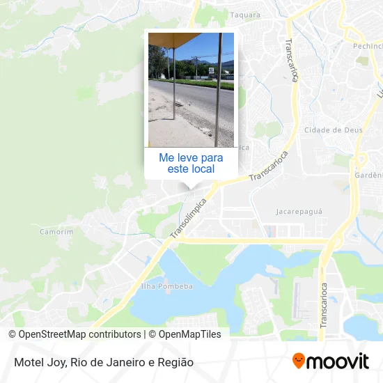 Motel Joy mapa