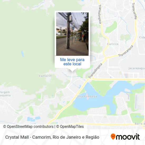 Crystal Mall - Camorim mapa