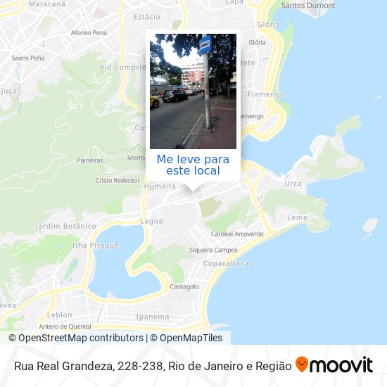 Rua Real Grandeza, 228-238 mapa