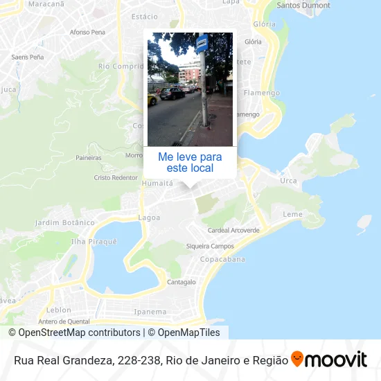 Rua Real Grandeza, 228-238 mapa