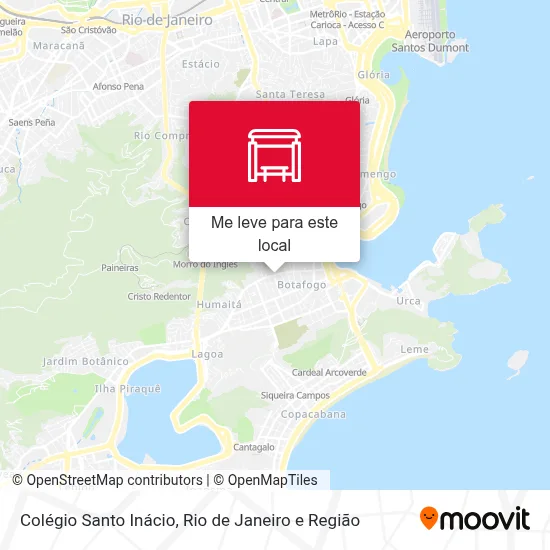 Colégio Santo Inácio mapa