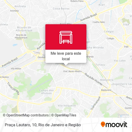 Praça Lautaro, 10 mapa