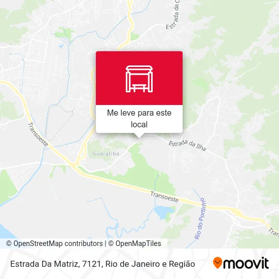 Estrada Da Matriz, 7121 mapa