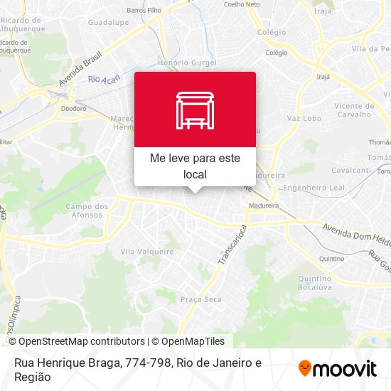 Rua Henrique Braga, 774-798 mapa