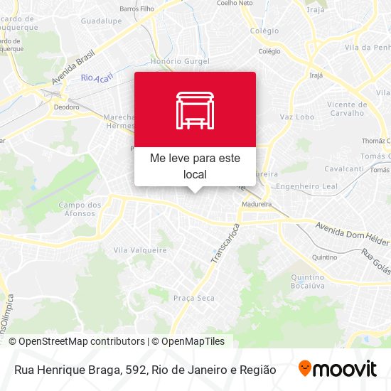 Rua Henrique Braga, 592 mapa