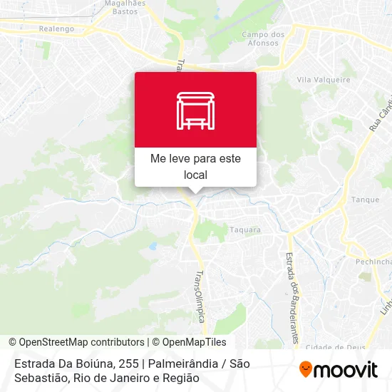 Estrada Da Boiúna, 255 | Palmeirândia / São Sebastião mapa