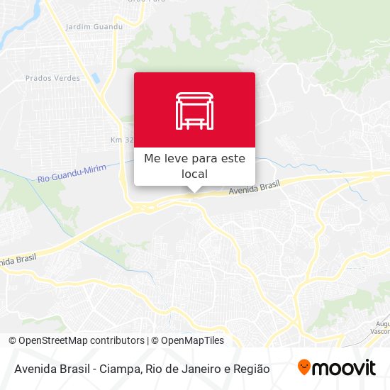 Avenida Brasil - Ciampa mapa