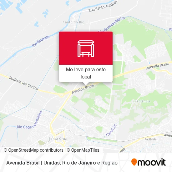 Avenida Brasil | Unidas mapa