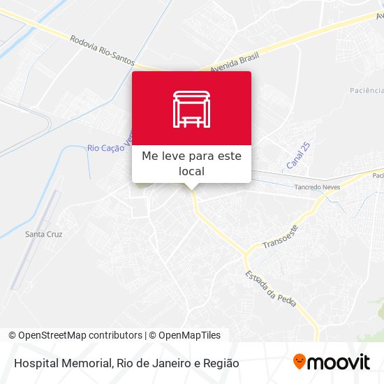 Hospital Memorial mapa