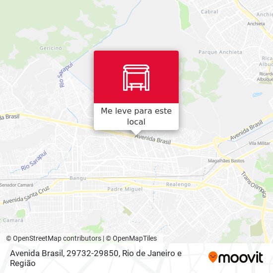 Avenida Brasil, 29732-29850 mapa