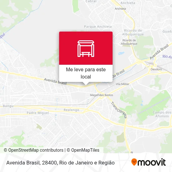 Avenida Brasil, 28400 mapa