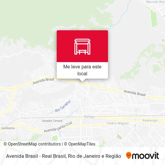 Avenida Brasil - Real Brasil mapa