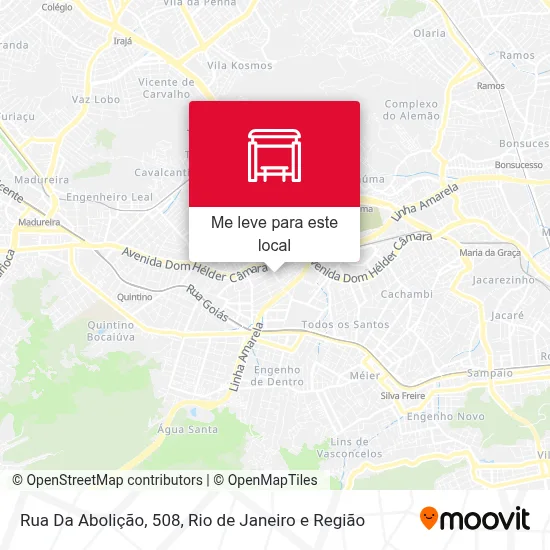 Rua Da Abolição, 508 mapa
