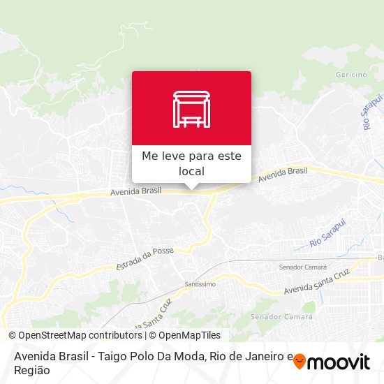 Avenida Brasil - Taigo Polo Da Moda mapa