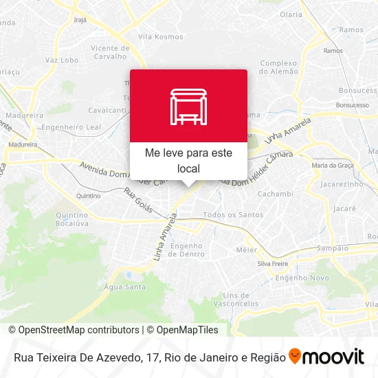 Rua Teixeira De Azevedo, 17 mapa