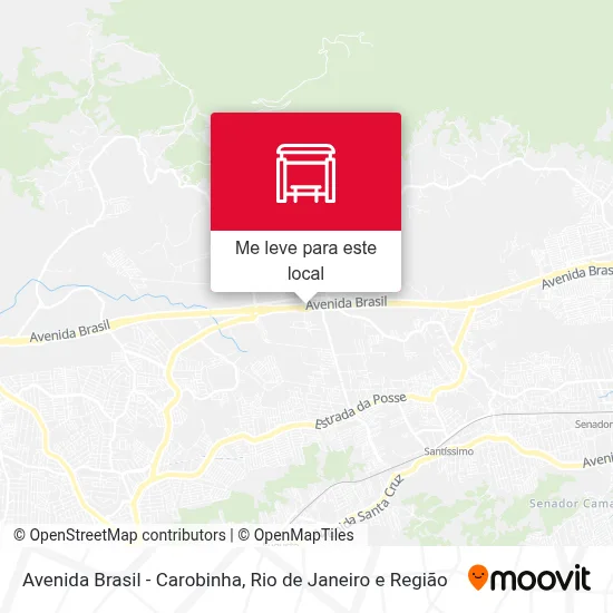Avenida Brasil - Carobinha mapa