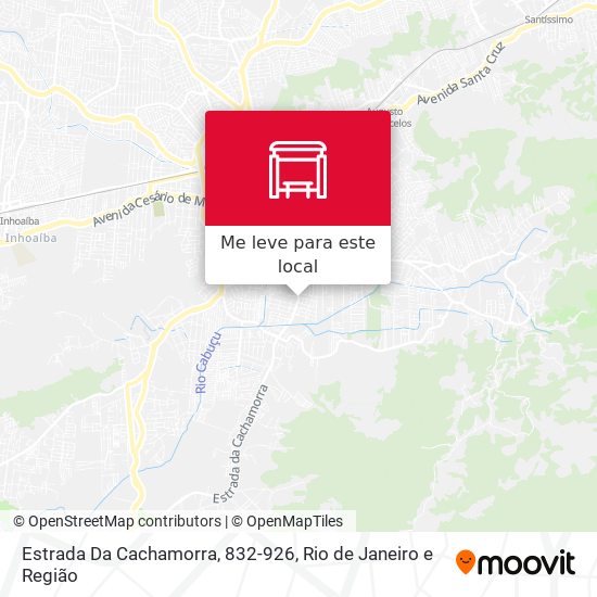 Estrada Da Cachamorra, 832-926 mapa