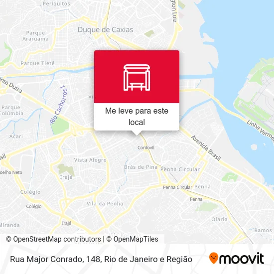 Rua Major Conrado, 148 mapa
