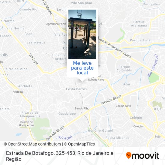 Estrada De Botafogo, 325-453 mapa