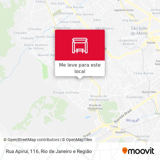 Rua Apirui, 116 mapa