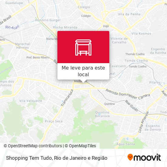 Shopping Tem Tudo mapa
