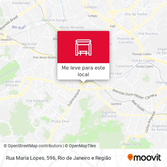 Rua Maria Lopes, 596 mapa