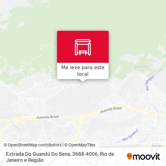 Estrada Do Guandú Do Sena, 3688-4006 mapa