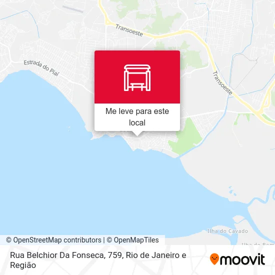 Rua Belchior Da Fonseca, 759 mapa