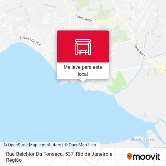 Rua Belchior Da Fonseca, 537 mapa