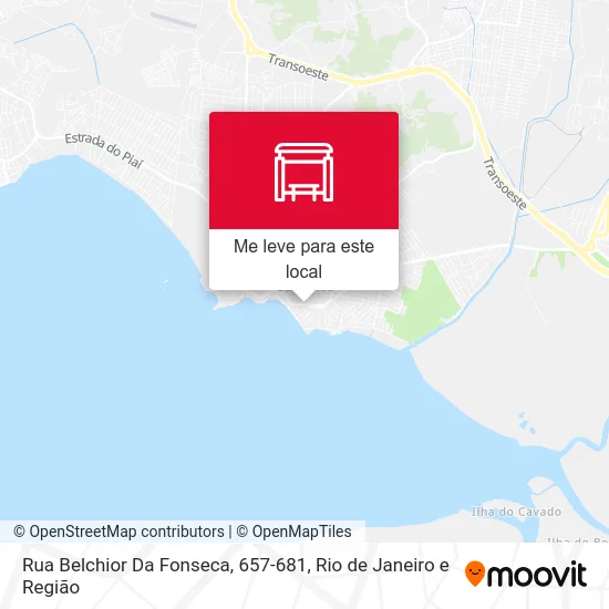 Rua Belchior Da Fonseca, 657-681 mapa