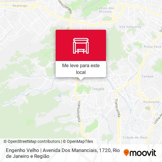 Engenho Velho | Avenida Dos Mananciais, 1720 mapa