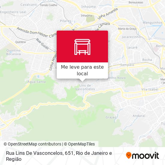 Rua Lins De Vasconcelos, 651 mapa