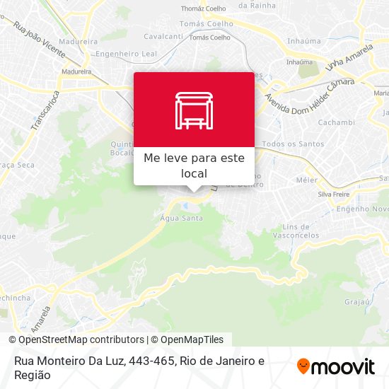 Rua Monteiro Da Luz, 443-465 mapa