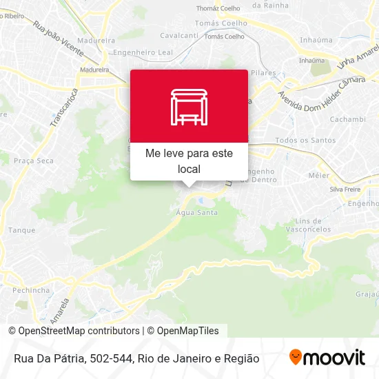 Rua Da Pátria, 502-544 mapa