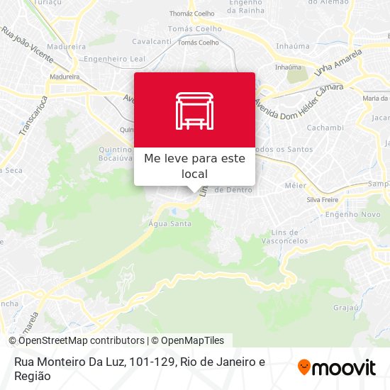 Rua Monteiro Da Luz, 101-129 mapa