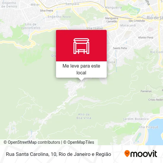 Rua Santa Carolina, 10 mapa