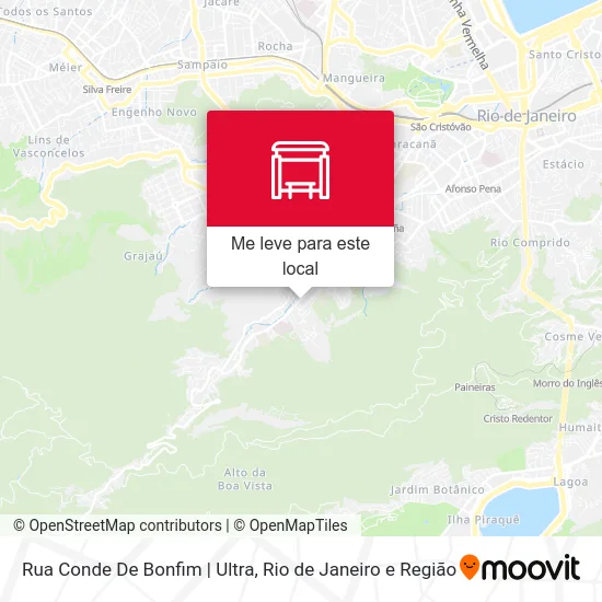 Rua Conde De Bonfim | Ultra mapa