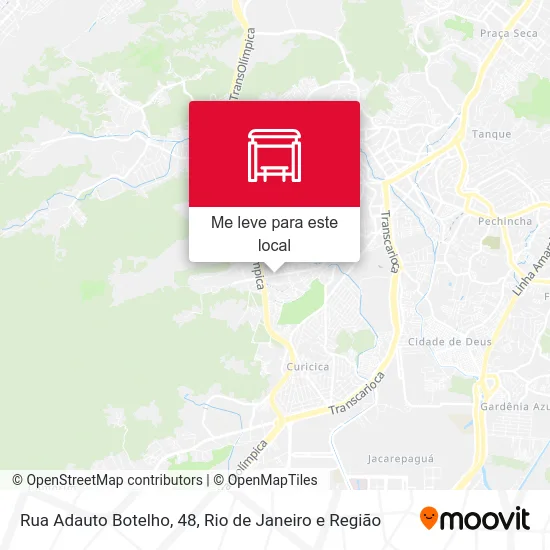 Rua Adauto Botelho, 48 mapa