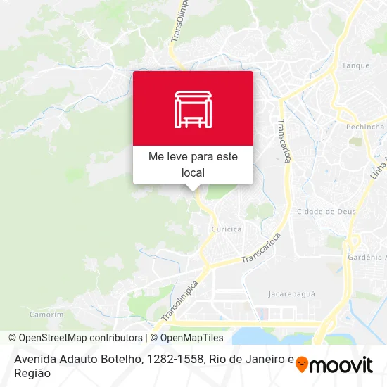 Avenida Adauto Botelho, 1282-1558 mapa