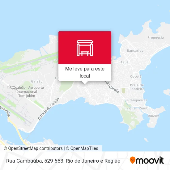 Rua Cambaúba, 529-653 mapa