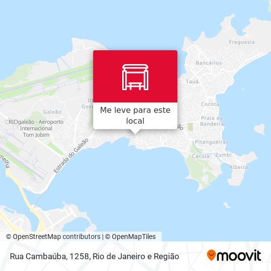 Rua Cambaúba, 1258 mapa