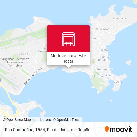 Rua Cambaúba, 1554 mapa