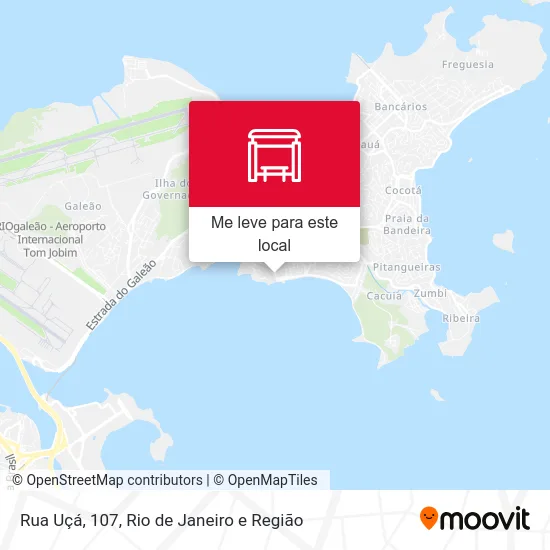Rua Uçá, 107 mapa