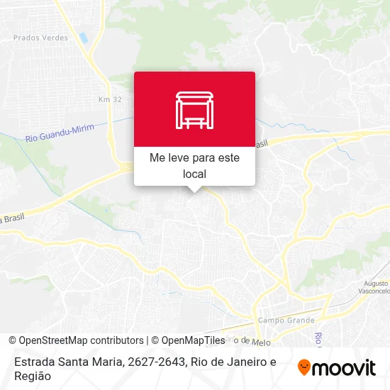 Estrada Santa Maria, 2627-2643 mapa
