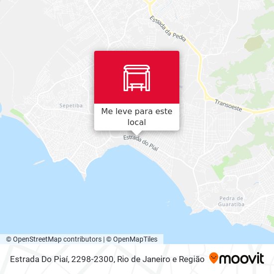 Estrada Do Piaí, 2298-2300 mapa