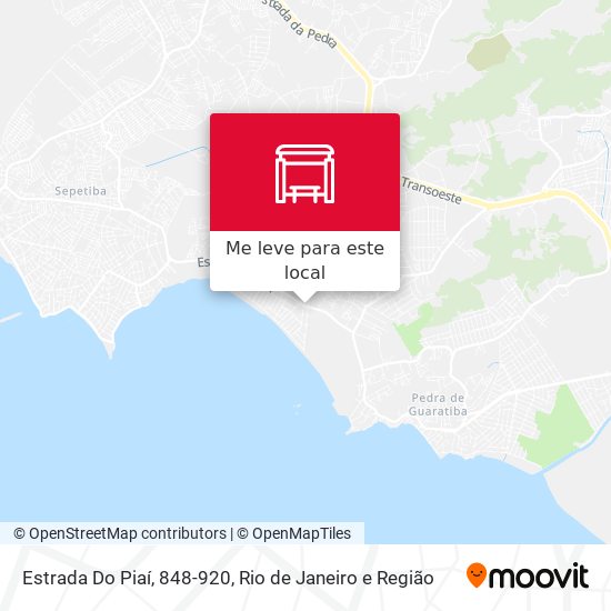 Estrada Do Piaí, 848-920 mapa