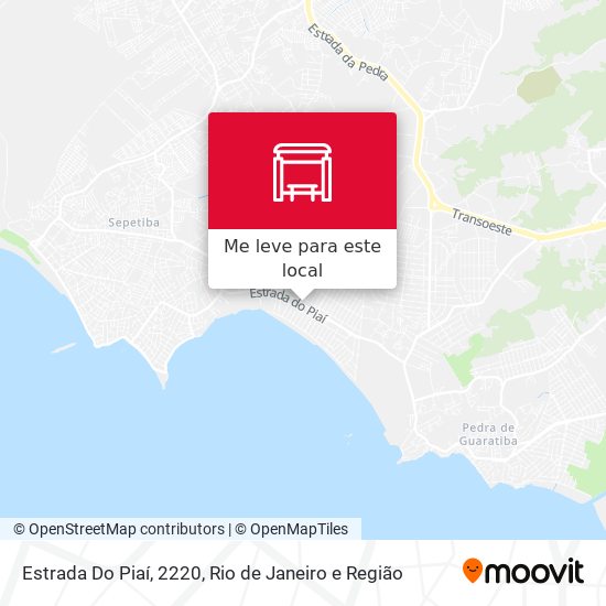 Estrada Do Piaí, 2220 mapa