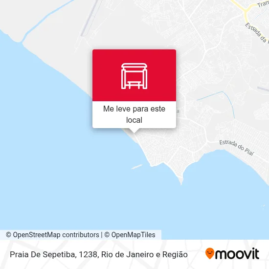 Praia De Sepetiba, 1238 mapa