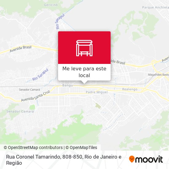 Rua Coronel Tamarindo, 808-850 mapa